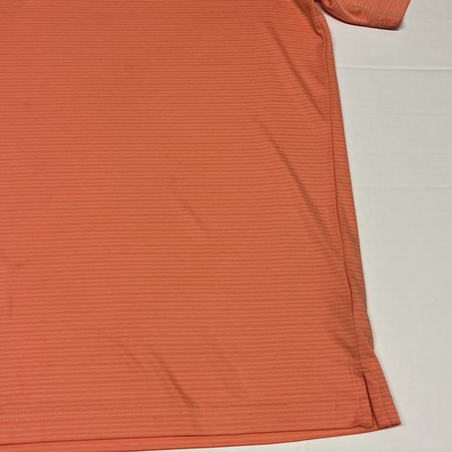 Greg Norman Play Dry Shirt Herren XL Polo ML75 Micro Lux rot rosa gestreift sehr schön - Bild 3 von 16