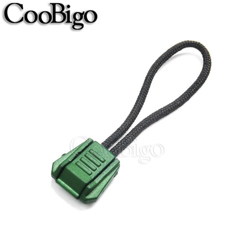 Gemischte Farben 3" Zipper Pull 2mm Paracord Rucksack Outdoor Camping Wandern Reisen - Bild 15 von 15