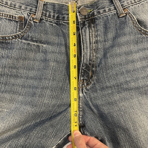 Wrangler Retro Slim Straight Jeans Men’s 38x32, Distressed, Back Pockets Defects - Picture 5 of 15