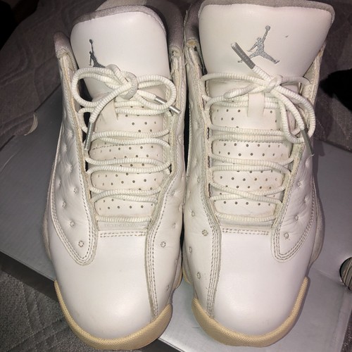  - Air Jordan 13 Retro Pure platinum pre owned size 9  - Picture 4 of 13