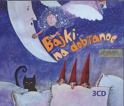 > BAJKI NA DOBRANOC / DLA DZIECI /audio/ 3CD BOX sealed 