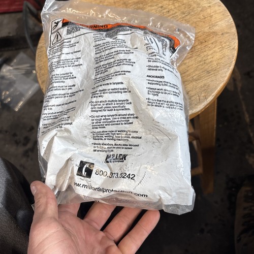 Honeywell Miller 123N/Lbk Body Gürtel, 1 D-Ringe, Größe L kostenloser Versand - Bild 3 von 3