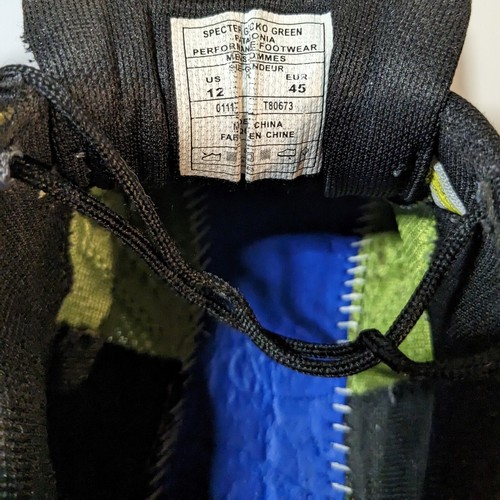 Patagonia Size 12, Mens Specter Gecko Green Trail Hiking Running Shoes Sneakers - Picture 5 of 16