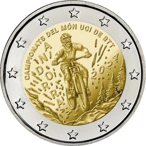 2 Euro Commemorativi del 2024 + Monaco 1, 2€ Classic - FDC Rotolino o Coin Card - Foto 5 di 62