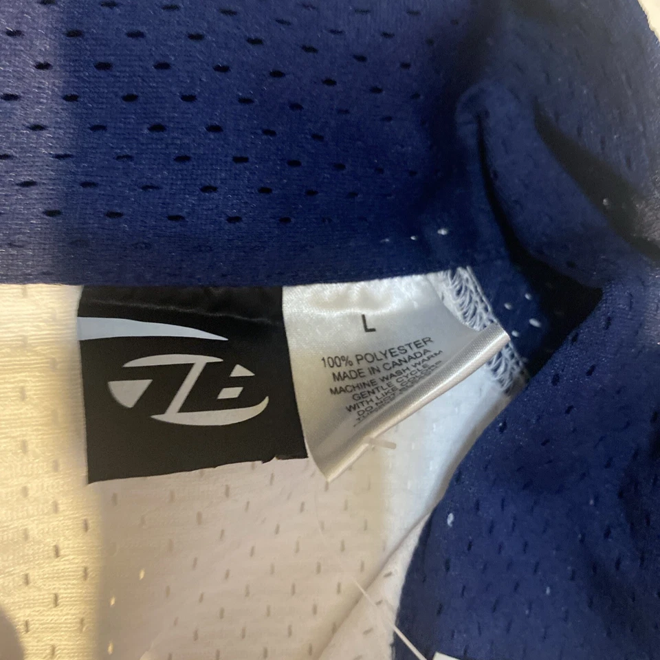 Camiseta deportiva de ciclismo Ride7B retro con botones blanca azul nueva para hombre grande Grateful Dead Foto 4 de 4