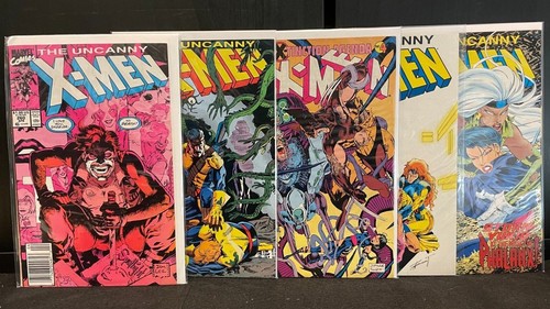 Uncanny X-Men #260 262 271 303 312 MARVEL Bronzezeit 5 Bücher Lot