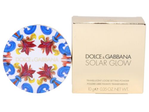 DOLCE & GABBANA SOLAR GLOW #3 HONEY 10g .35oz TRANSLUCENT LOOSE SETTING POWDER - Picture 2 of 2