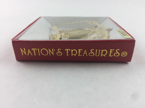 Nations Treasures Pacific Zoo Penguins Brass Metal Ornament Souvenir - Picture 5 of 6