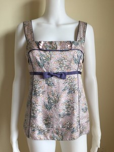 Marc-Jacobs-100-silk-pink-printed-top-sz-2