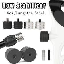 Archery 4oz Stabilizer Weight Tungsten Steel Dampener Compound Recurve Bow