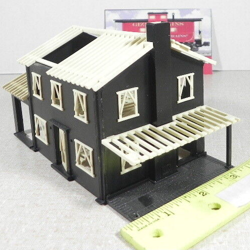 HO Scale Brick ZWEISTÖCKIGES Haus im Bau Gebäude Vintage - Bild 1 von 8