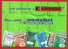 Postcard NV ITALY - PROMOCARD - MENTADENT - PC 2870 - 10 x 15