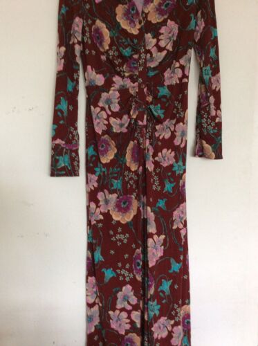 FREE PEOPLE Shayla Jumpsuit Garnet Red Wine UK XL RRP £148 - Picture 4 of 8