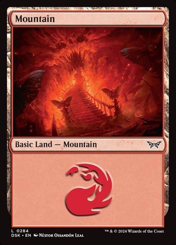 [MTG] Duskmourn Basic Lands (Basic Art) (Regular/Foil) (0277-0286) (DSK) (NM-LP) - Bild 17 von 22
