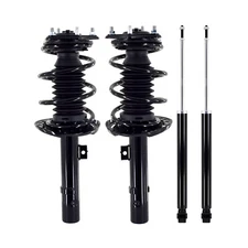 FCS Front Suspension Struts and Rear Shock Absorbers Kit For Honda Civic LX FWD