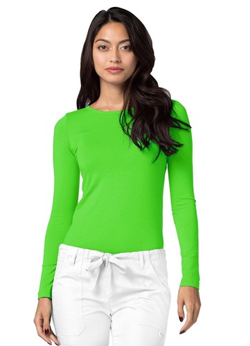 Adar 3 Pack Women’s Comfort Long Sleeve T-Shirt/Underscrub Tee Mixed Colors - Picture 93 of 119