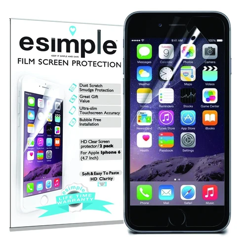 Esimple iPhone 6 Premium Anti-Glare/Crystal Clear Screen Protector FAST SHIPPING