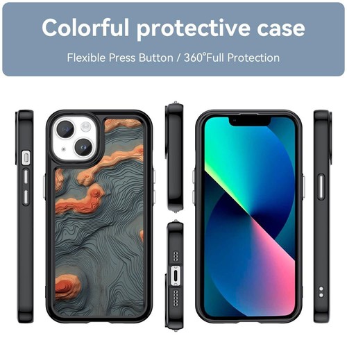 For Samsung S21 S22 S23 S24 Ultra FE Trail topo map lines Anti scratch Cover - 第 23/25 張圖片