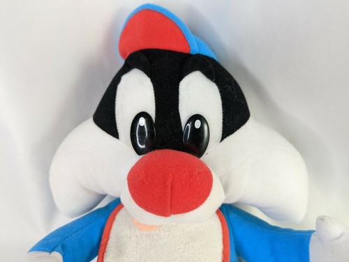 Tyco Talking Baby Sylvester Cat Plush 15 Inch 1996 Stuffed Animal Toy - Picture 5 of 12
