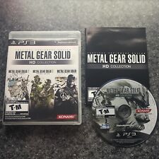 Metal Gear Solid HD Collection (Sony PlayStation 3, 2011) VGC!