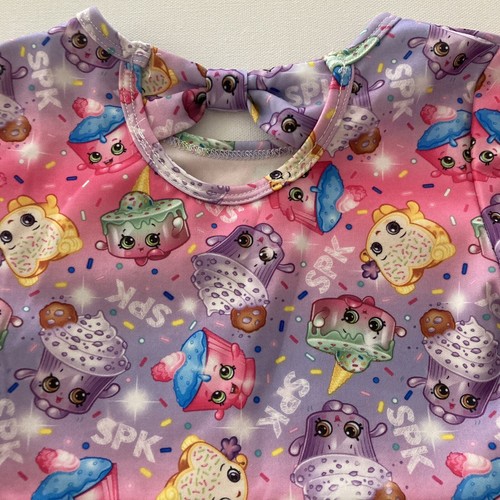 Shopkins Girls 4-5 Dress Pink Purple - Picture 9 of 10