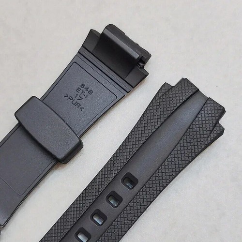 For Casio AQ-160W AQ 161W 163W Resin Strap Watch Band Silicone Rubber for Men - Picture 4 of 15