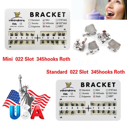 Orthodontic Dental Arch Wire Niti Round Upper/Lower / Brackets Braces MBT/Roth F - Picture 10 of 73