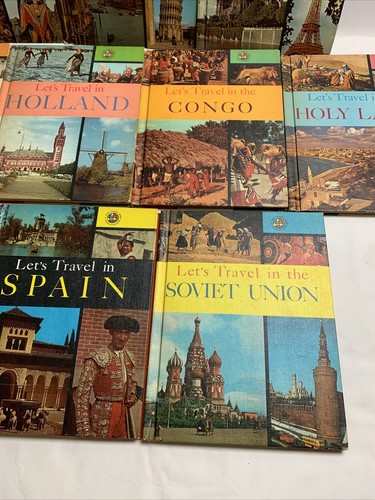 Let's Travel In Press Books People & Places HardCover Lot of 10 Vintage Volumes - Bild 9 von 14