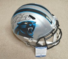 GERALD MCCOY SIGNED AUTO CAROLINA PANTHERS FULL SIZE HELMET BAS AUTOGRAPHED