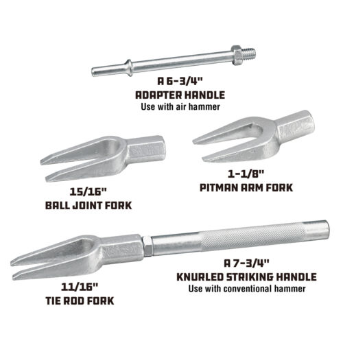 Powerbuilt 5 Piece Front-End Fork Set - 648646 - Picture 2 of 6