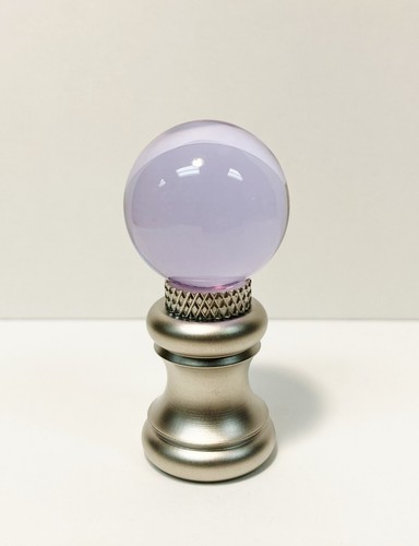 LAMPENFINALE - GLASKUGEL IN 12 FARBEN - SATIN NICKEL SOCKEL MIT DOPPELGEWINDE (1-Stk.) - Bild 11 von 25