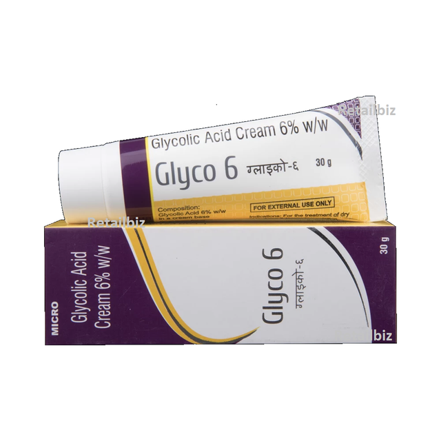 GLYCO 6 GLYCOLIC ACID CREAM 6 (30GMS) BY MICROLABS exp. March 2022 eBay