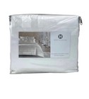 Hotel Collection Structure FULL / QUEEN Duvet Cover + STANDARD Shams WHITE $430