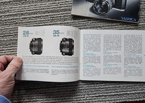 Yashica FX-2 Instruction Manual Original - Picture 6 of 8