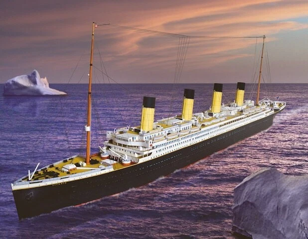 + KARTONMODELLBAU  TITANIC   Schreiber-Bogen 705  Bastelbogen - Bild 2 von 2