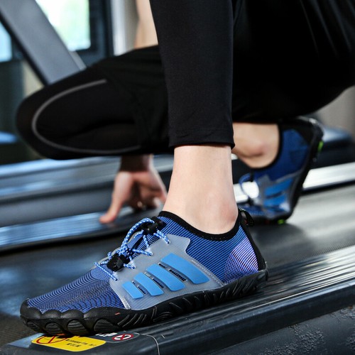 Herren Wasserschuhe Outdoor Sport Schwimmen Strand Schuhe Schnell Trocknend Atmungsaktiv Größe US - Bild 20 von 25