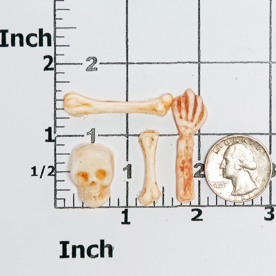  Molde de silicona esqueleto calavera y huesos molde flexible seguro para alimentos o artesanal (517) Foto 2 de 4