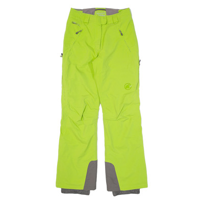 MAMMUT DRYtech Insulated Damen Hose Grün Regular Bootcut W28 L30