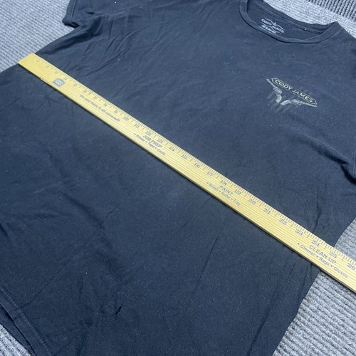 Cody James T Shirt Mens XXL Black Desert Western Cowboy Rancher Stretch Cactus - Picture 5 of 5