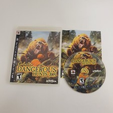 Cabela's Dangerous Hunts 2009 PlayStation 3 PS3 Hunting Game Complete Tested T