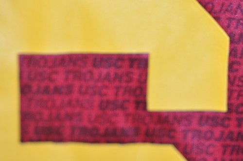 USC Trojans Camisa Juventud Grande Red Link Cord Fútbol Atlético Activo Chicos NWT - Imagen 4 de 5