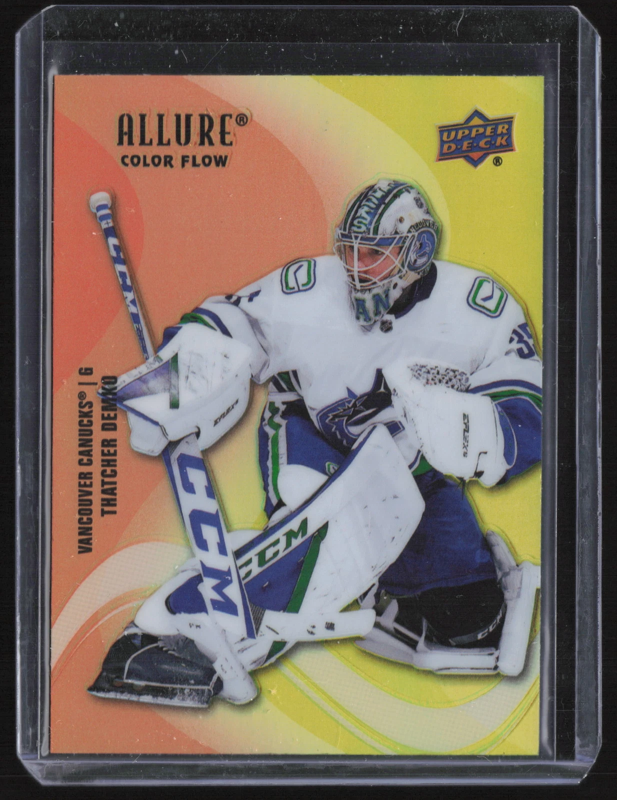 Thatcher Demko trading card