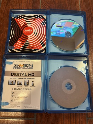 X-Men: First Class Blu-ray Disc, (2011) And X-men Days Of Future Past. Like New. - Picture 4 of 4