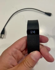 Fitbit Charge HR GPS Activity Tracker - Black M