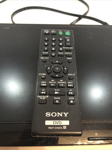 Sony Progressive Scan DVD Player - DVP-SR210P Tested - Picture 5 of 8
