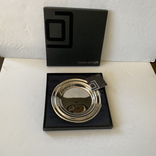 Rare Orrefors Jernverk Sweden Stainless Steel Jan Johansson Seafood Plate 20 CM - Picture 3 of 9