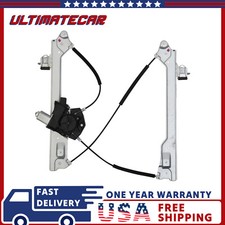 Front Left Power Window Regulator W Motor For 14-19 Chevy Silverado Gmc Sierra
