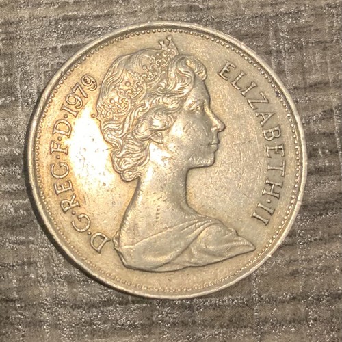 Lot Of 8 Coins British 10 1969-1980 New Pence Wonderful Circulated Tokens Shiny - Picture 9 of 19