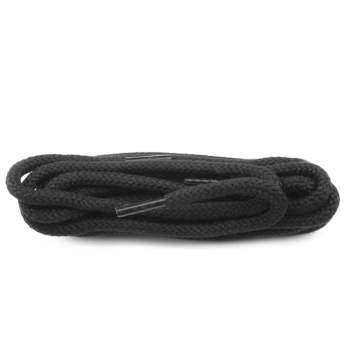 Rundkordel Schnürsenkel schwarz 140 cm Bootlaces Kickers Sneaker Schnürsenkel - Bild 7 von 7