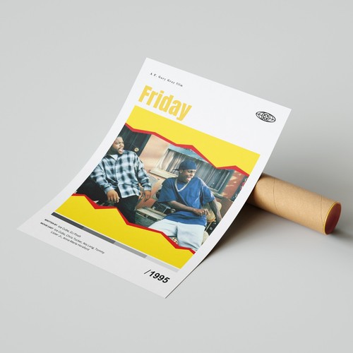 Freitag Film Poster Druck, Wandbild - ungerahmt - Bild 3 von 3